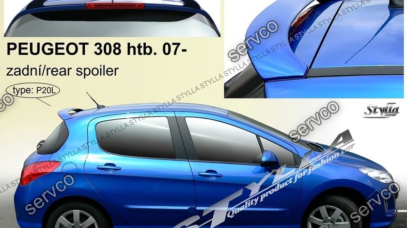 Eleron spoiler tuning sport Peugeot 308 GT Gti HB Vti 2008-2013 ver2