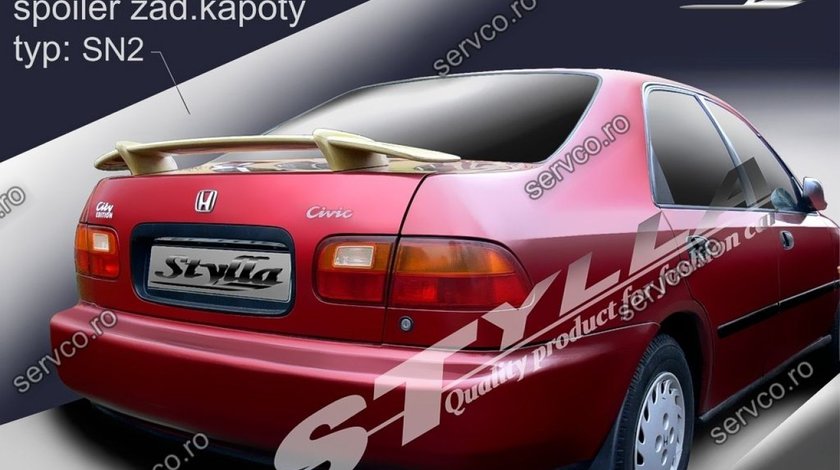 Eleron tuning sport portbagaj Honda Civic MK5 Sedan 1991-1995 v3