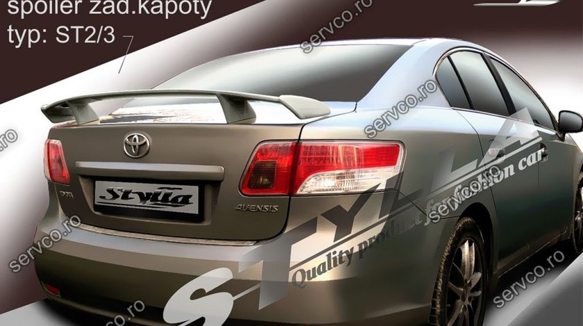 Eleron tuning sport portbagaj Toyota Avensis Mk3 T270 Sedan 2009-2018 v5