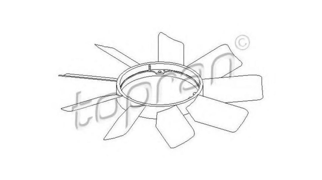 Elice ventilator Mercedes limuzina (W124) 1984-1993 #2 0140200019