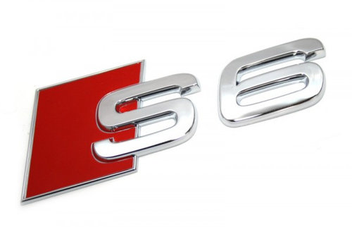 Emblema Audi S6 Crom