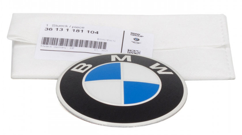 Emblema Autocolant Capac Janta Oe Bmw Seria 5 E12 1972-1981 82MM 36131181104