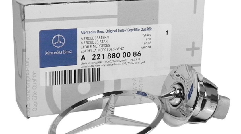 Emblema Capota Fata Oe Mercedes-Benz C-Class W203 2000-2007 A2218800086