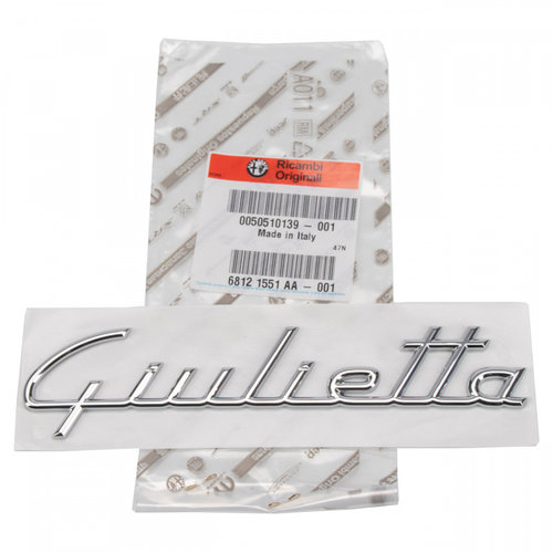 Emblema Giulietta Oe Alfa Romeo Giulietta 2010→ 50510139