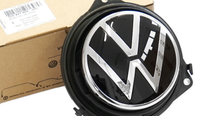 Emblema Haion + Maner Oe Volkswagen Negru Volkswagen Arteon 2020→ 5H6827469DPJ