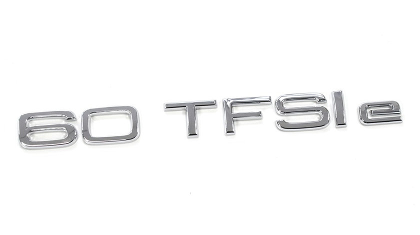 Emblema Haion Spate Oe Audi 60 TFSIe Crom 4N0853744E2ZZ