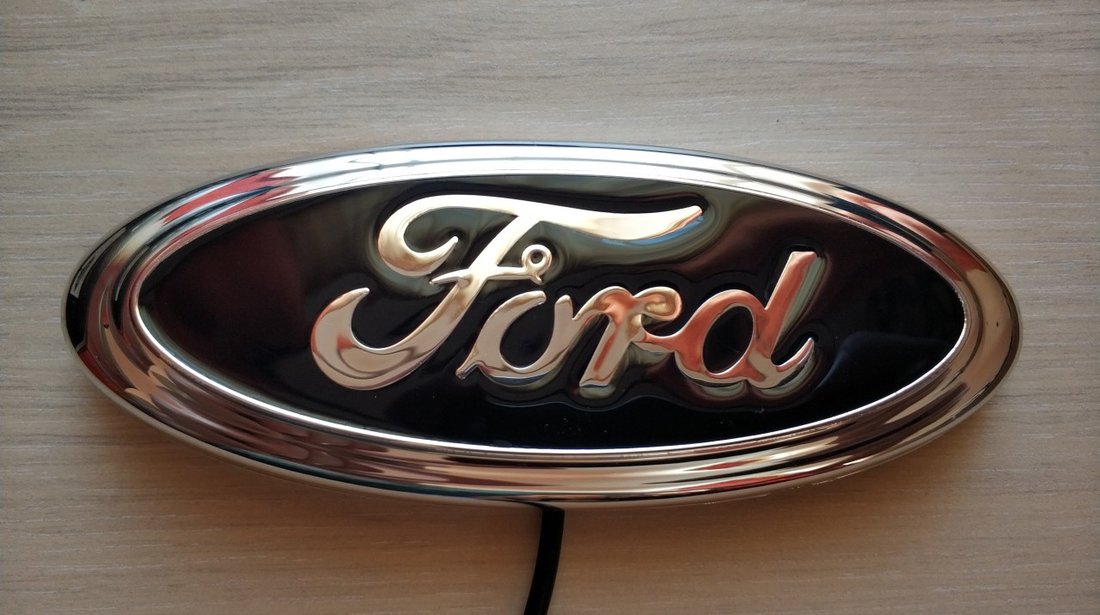 Emblema iluminata Ford sigla logo led Focus Escort Mondeo Kuga #10572361