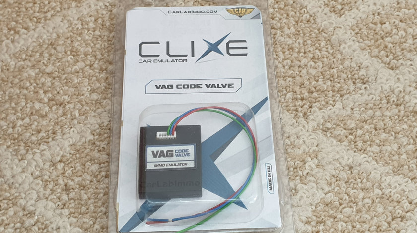 Emulator Clixe VAG - IMMO OFF code valve on injection pump 1.9 diesel engine