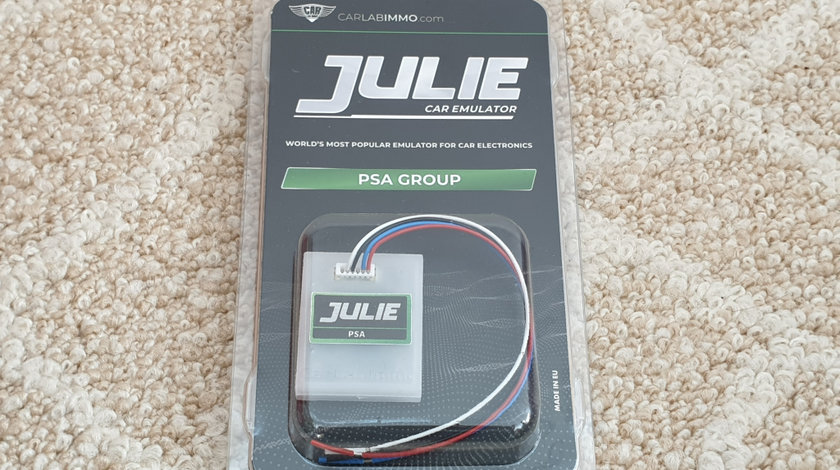 Emulator Julie PSA GROUP | IMMO OFF Emulator Citroen / Peugeot