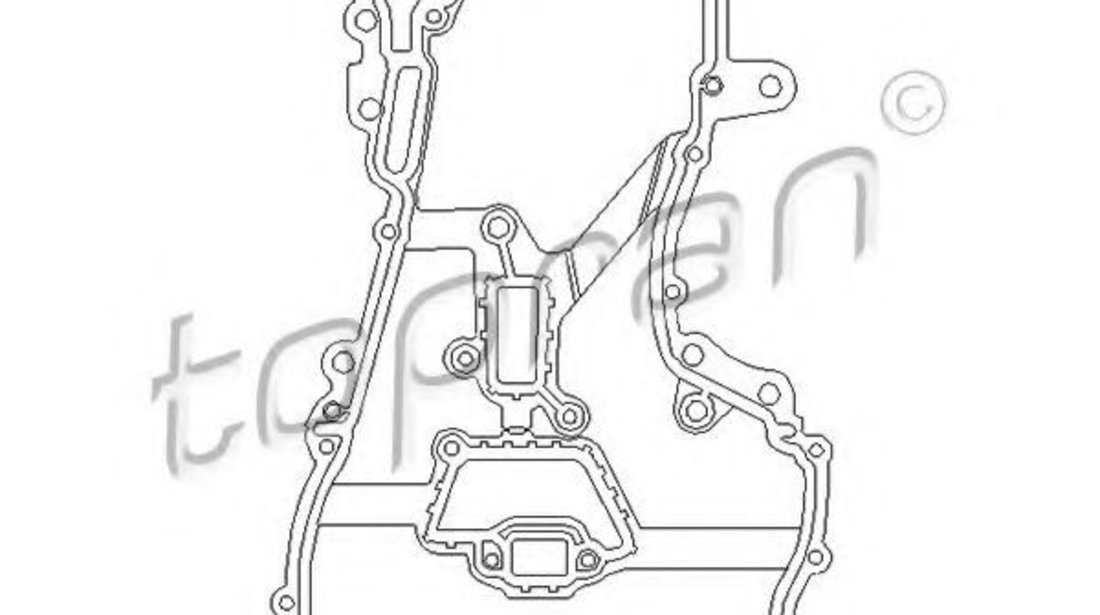 Etansare, pompa ulei OPEL AGILA (A) (H00) (2000 - 2007) TOPRAN 206 585 piesa NOUA