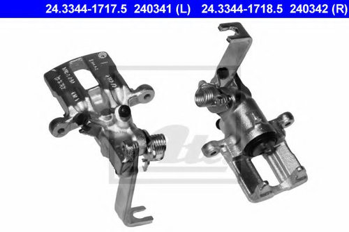 Etrier frana NISSAN ALMERA II (N16) (2000 - 2016) ATE 24.3344-1717.5 piesa NOUA