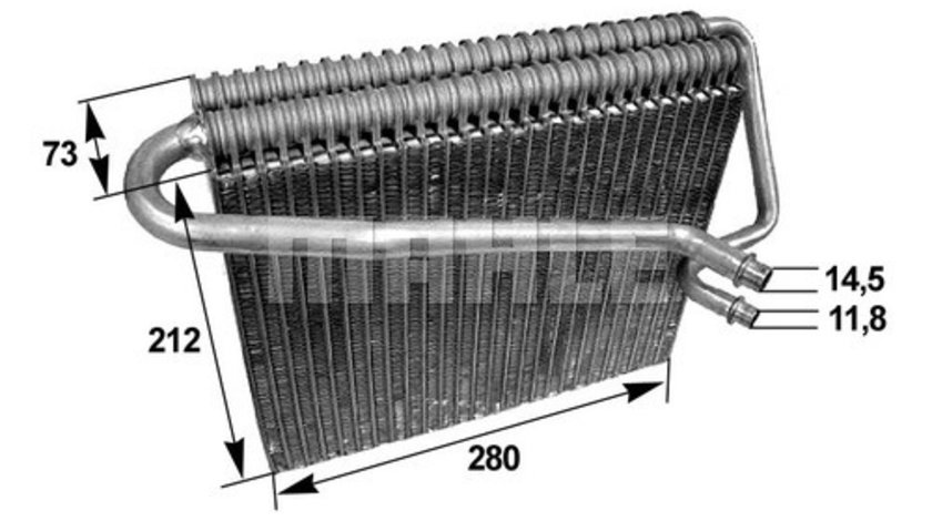 Evaporator,aer conditionat (AE47000S BEH MAH) OPEL