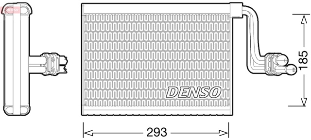 Evaporator,aer Conditionat Denso Bmw DEV05002