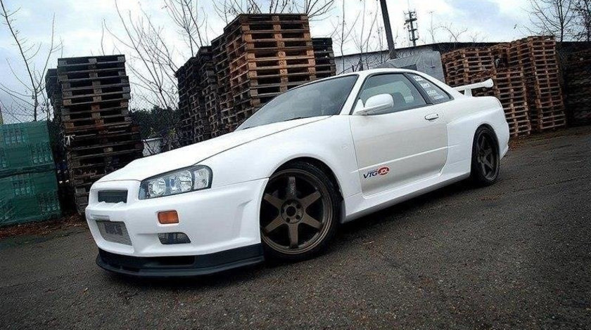 Evazari Aripi Fata NISSAN SKYLINE R34 GTR ( pentru 002299-1 Bara ) 002291-1F