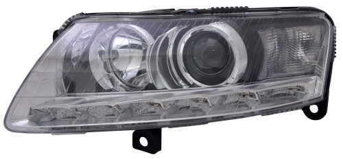 Far bi-xenon led stanga Audi A6 2008-2010