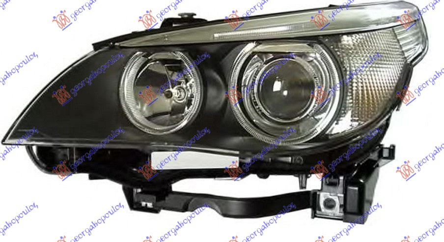 Far Bi-xenon Stanga Hella -2005 BMW E60/E61 2003-2010