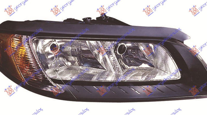 Far Cu Fundal Negru Dreapta Volvo V70 2007 2008 2009 2010 2011 2012 2013