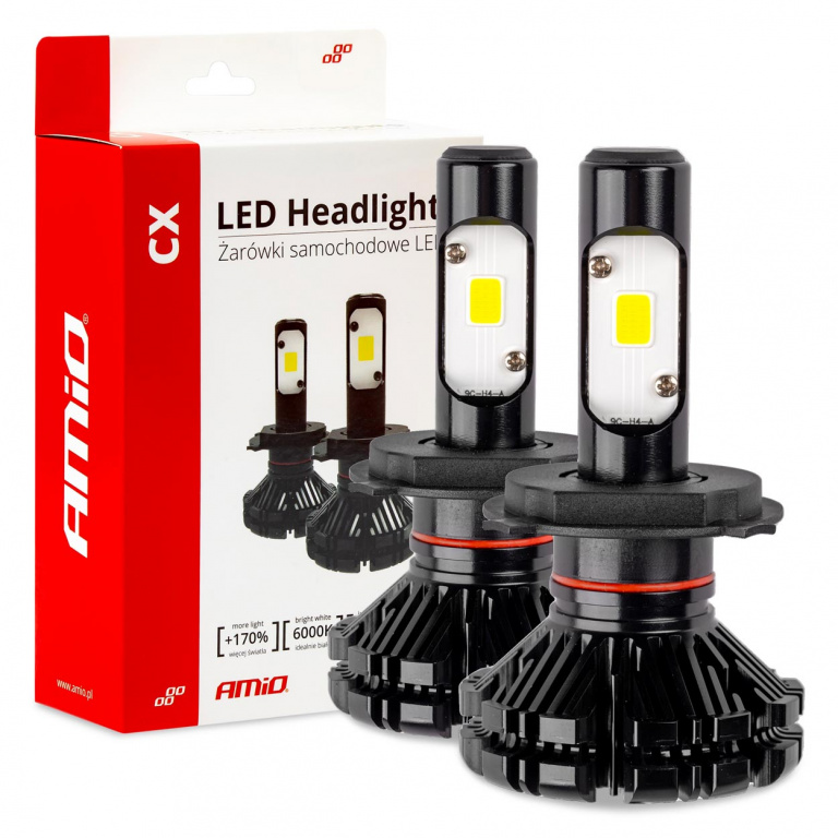 Far Cu Led H4 Seria Cx 2018 Amio 01073