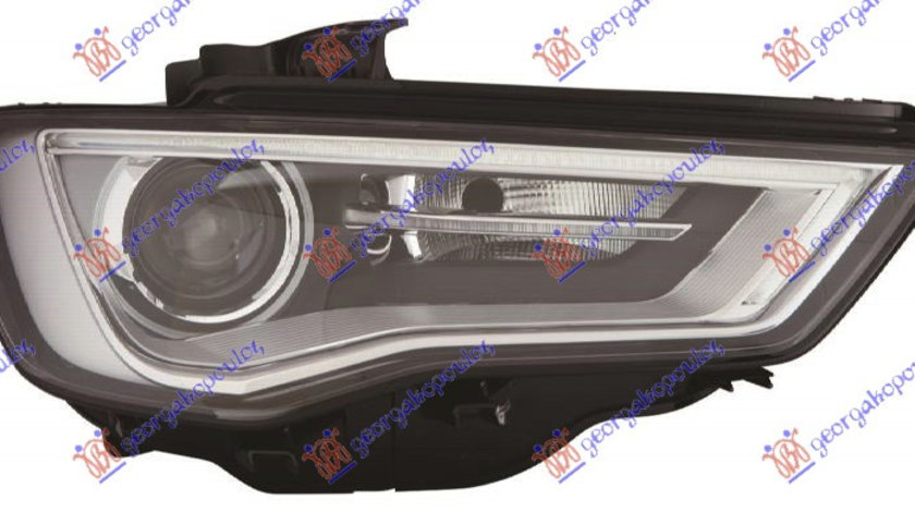 Far Dreapta Bi-Xenon LED Audi A3 2012 2013 2014 2015 2016