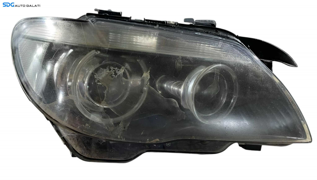 Far Dreapta cu Lupa si Xenon EUROPA BMW Seria 7 E65 E66 Facelift FL 2005 - 2008 Cod 6937242 6907488 [L4787]