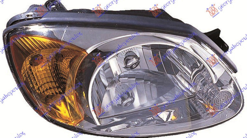 Far Dreapta Electric Original Cu Semnalizare Galbena Hyundai Accent H/B 2003-2004-2005