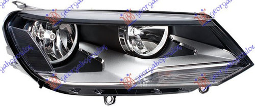 Far Electric Halogen Dreapta VW Touareg 2010 2011 2012 2013 2014