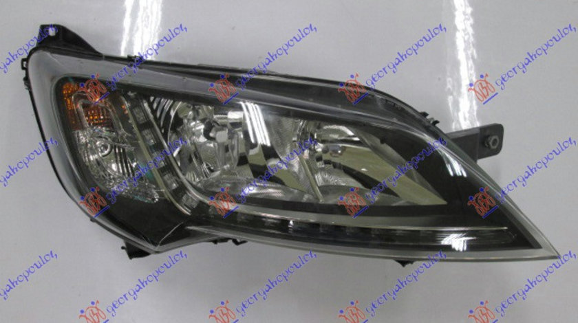 Far Electric Halogen Negru Dreapta Citroen Jumper 2014 2015 2016 2017 2018 2019 2020 2021