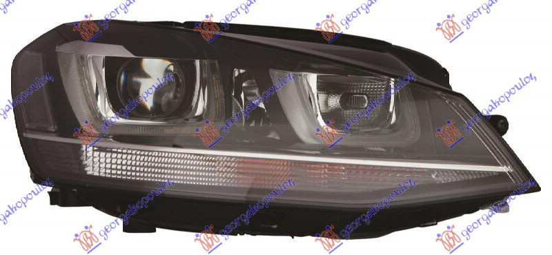 Far Electric Halogen Xenon Dreapta VW Golf 7 2013 2014 2015 2016