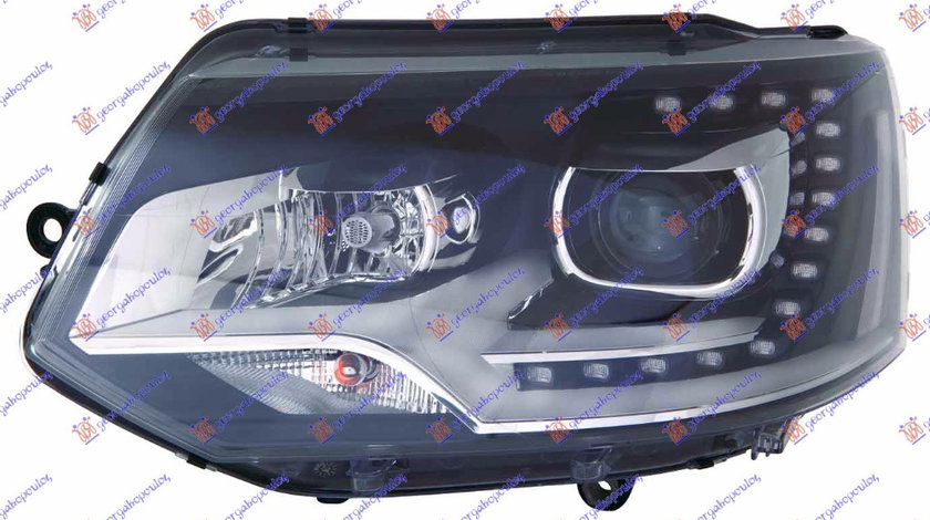 Far Electric Halogen Xenon Stanga VW Transporter T5 2010 2011 2012 2013 2014 2015