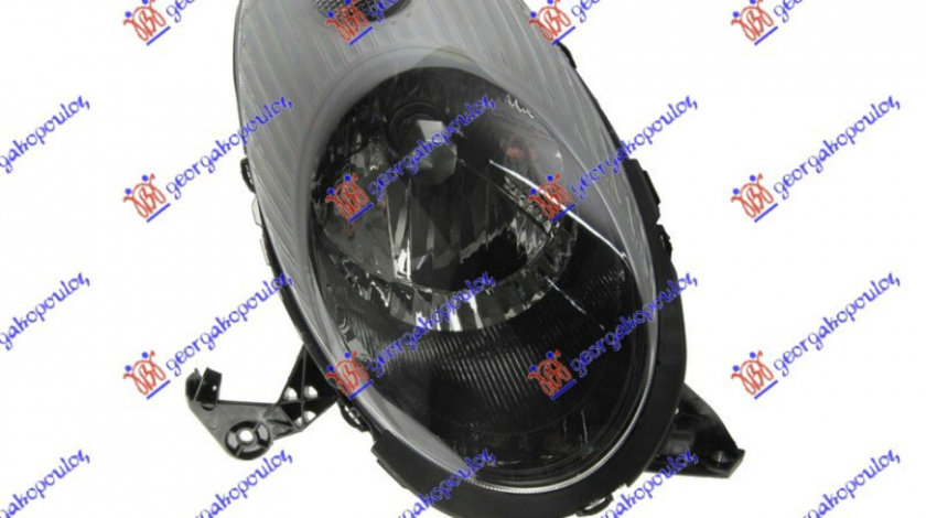 Far Electric Negru Dreapta Nissan Micra (K12) 2002 2003 2004 2005 2006 2007 2008 2009 2010