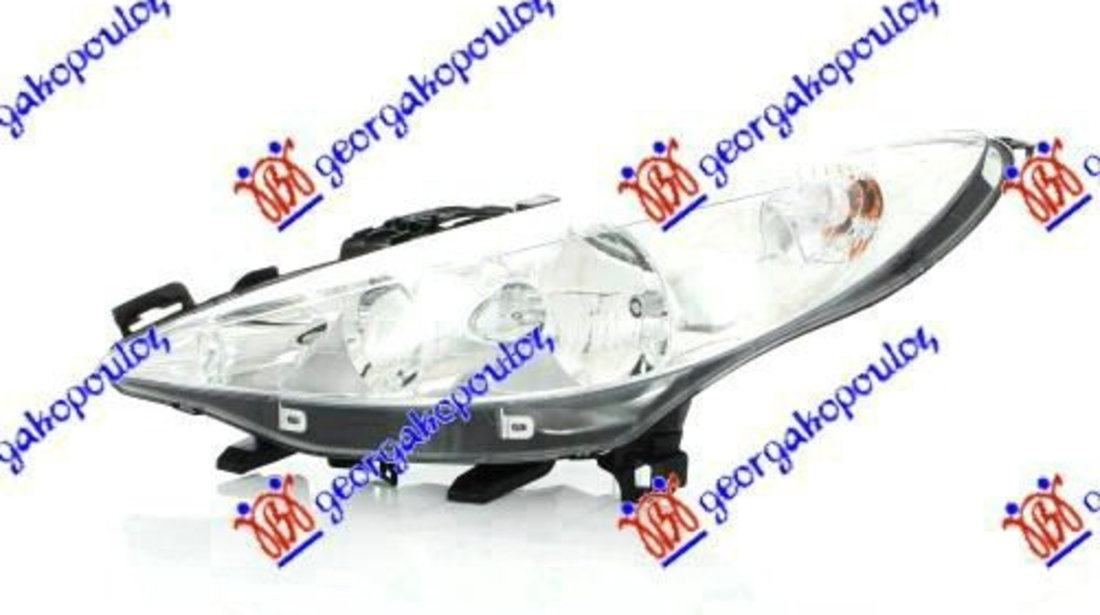 Far Electric Stanga Peugeot 207 An 2006 2007 2008 2009 2010 2011 2012 2013 2014