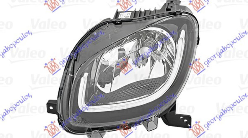 Far Electric Stanga Smart ForTwo An 2014 2015 2016 2017 2018 2019 2020 (LED+DRL) (Welcome Function)