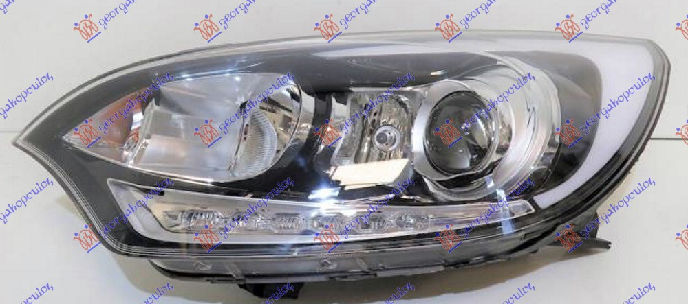 Far Electric Stanga W/LED DRL Kia Rio 2011 2012 2013 2014