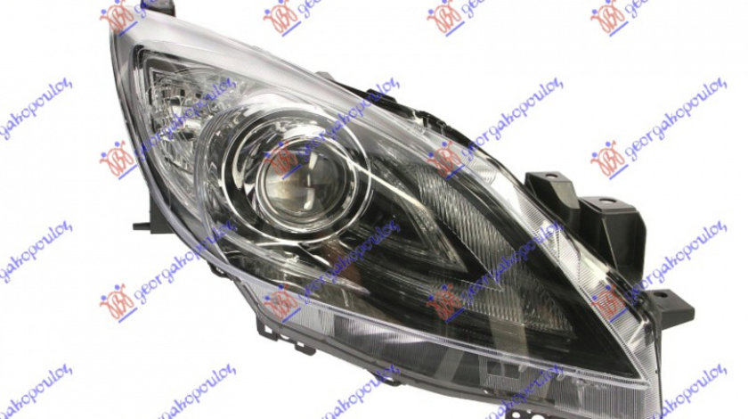 Far Electric Xenon Dreapta Mazda 3 2008 2009 2010 2011 2012 2013