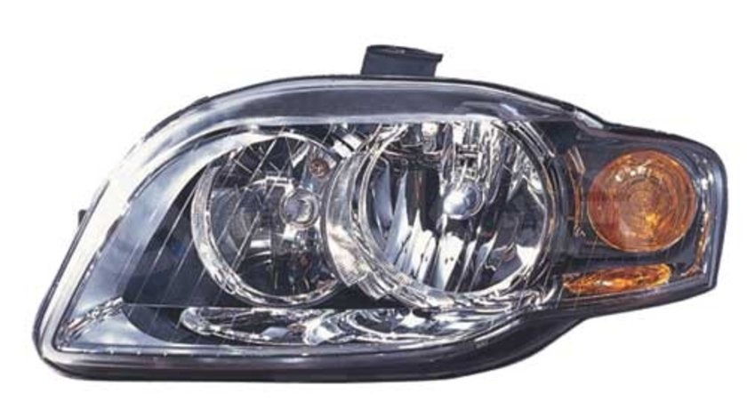 Far halogen cu semnalizare galbena stanga Audi A4 2004-2007