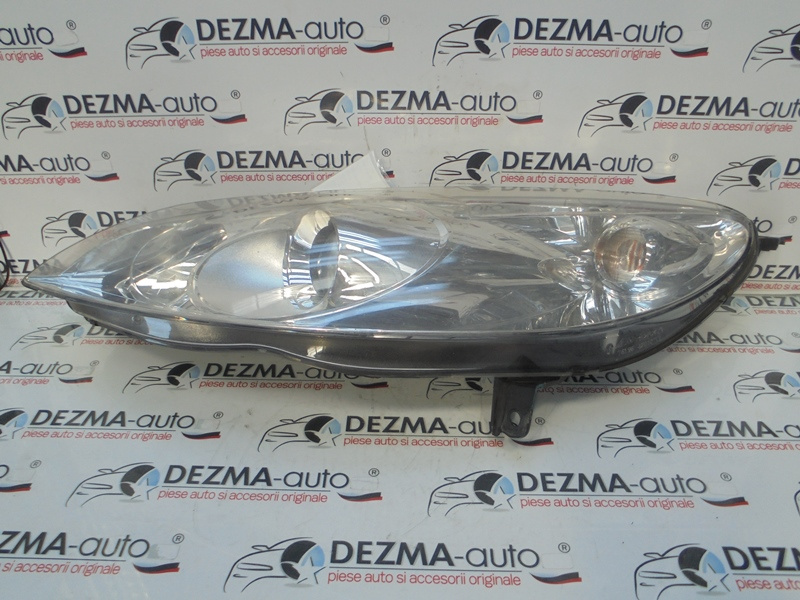 Far stanga cu lupa 9660236280/0301213601, Peugeot 407 (6D) (id:275617)