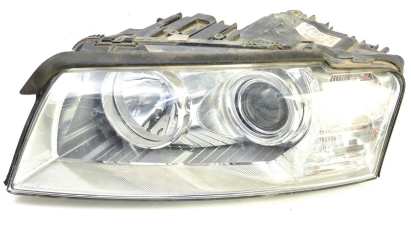 Far Xenon,stanga,volan Pe Stanga LHD Audi A8 (4E) 2002 - 2009 4E0941029P, 4E0 941 029 P, 4E0 941 029, 4E0941029, 1EL00854055, 1EL 008 540-55, 1EL 008 540, 1EL008540