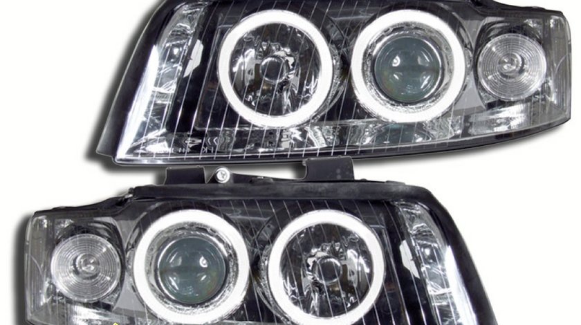 FARURI ANGEL EYES AUDI A4 8E FUNDAL CROM oferta speciala C O Tuning