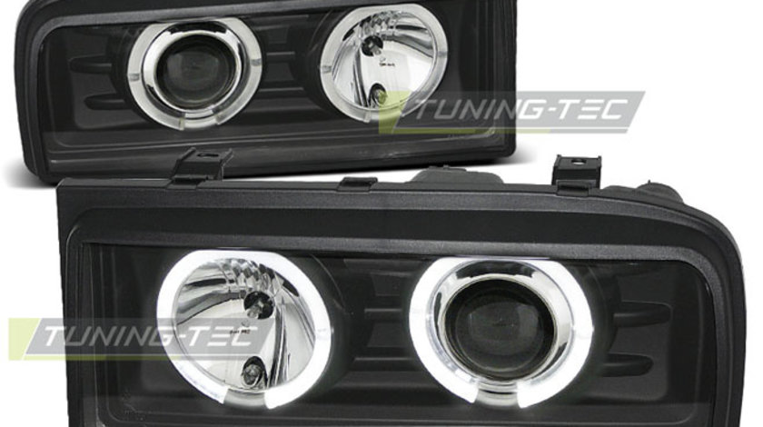 Faruri ANGEL EYES BLACK compatibila VW CORRADO 88-95