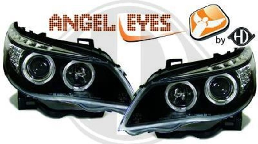 FARURI ANGEL EYES BMW E60 FUNDAL BLACK -COD 1224580