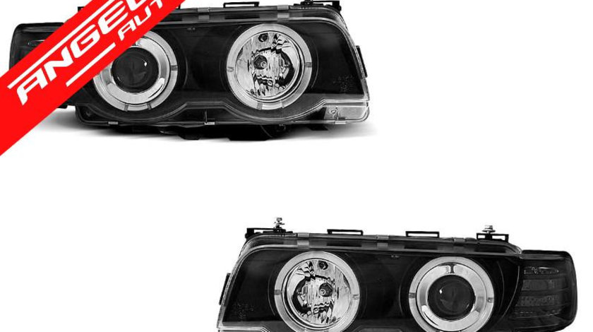 Faruri Angel Eyes BMW Seria 7 E38 1998-2001 Xenon