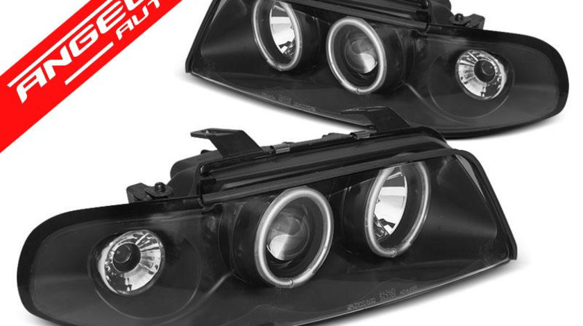 Faruri ANGEL EYES CCFL AUDI A4 94-98 Negru