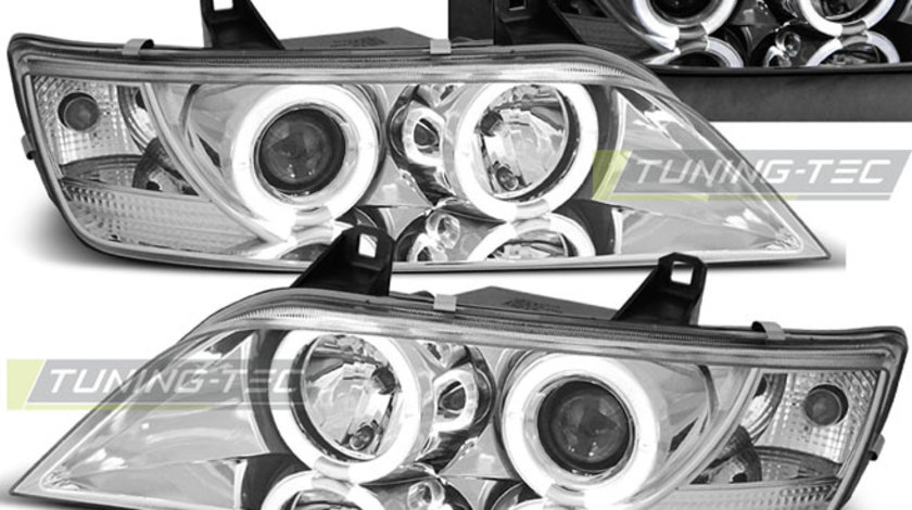 Faruri ANGEL EYES Crom look compatibila BMW Z3 01.96-02