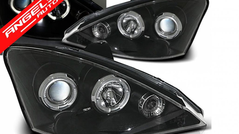 Faruri Angel Eyes Ford Focus (11.2001-10.2004) Negru