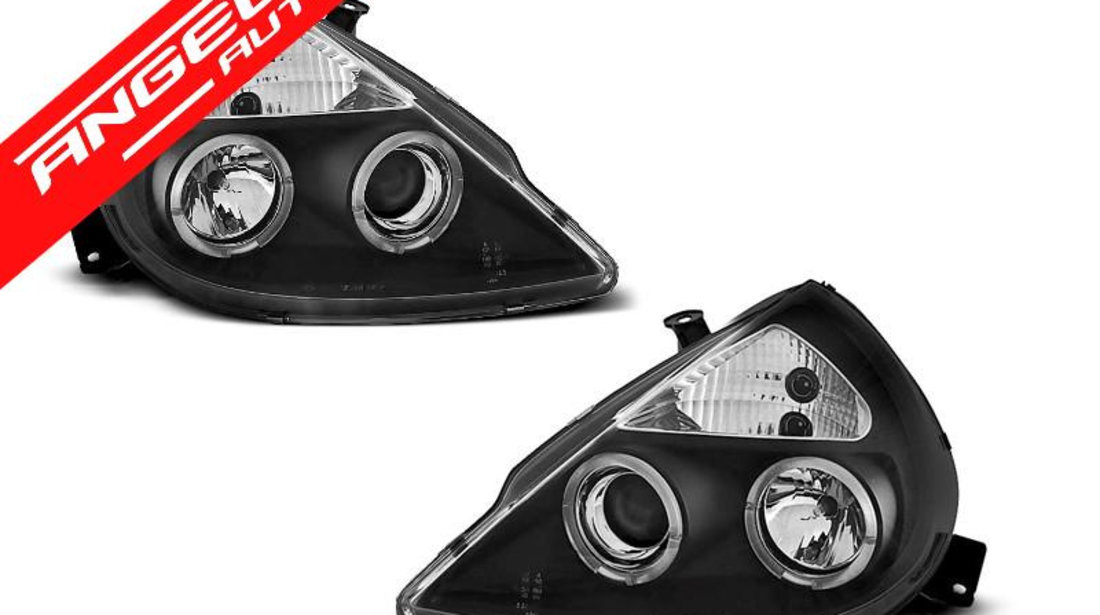 Faruri Angel Eyes FORD KA 1996-2008 Negru #83380278