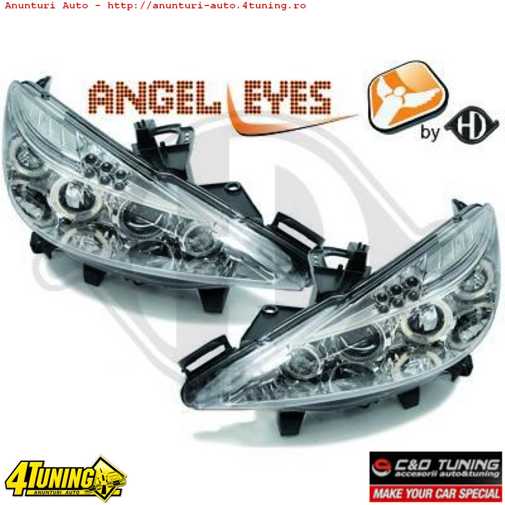 FARURI ANGEL EYES PEUGEOT 207 - ANGEL EYES PEUGEOT 207 (06-09)