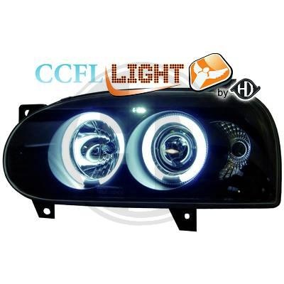 FARURI ANGEL EYES VW GOLF 3 FUNDAL BLACK(CCFL) -COD 2212282