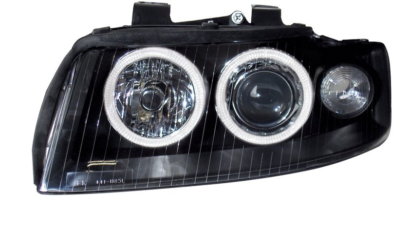 FARURI ANGEL EYES XENON AUDI A4 8E FUNDAL BLACK -COD FKFSAI061