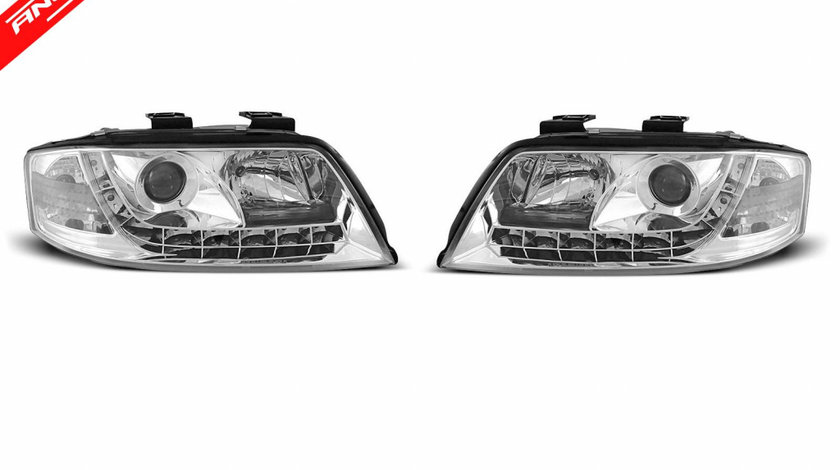 Faruri DAYLIGHT AUDI A6 1997-2001 Chrome Design