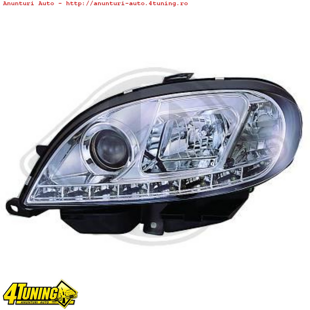 FARURI DAYLINE/DAYLIGHT PENTRU CITROEN SAXO FUNDAL CROM SAU NEGRU